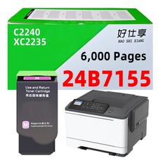XC2235 Magenta Toner Cartridge Compatible for Lexmark C2240 XC2235 24B7155 picture