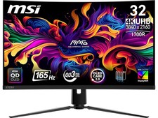 MSI 32 inch UHD 4K 165Hz Nvidia G-Sync Compatible 0.03ms HDR 400 USB-C 1700R picture