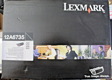 Lexmark 12A6735 Black High Yield Print Cartridge T520/X520 -- Brand New unopened picture