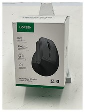 UGREEN M571P Vertical Wireless Mouse 4000 DPI Bluetooth 5.4 2.4G Ergonomic Black picture