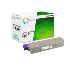 TCT 44059110 For Okidata C810 C830 Magenta Prem Compatible Toner Cartridge picture