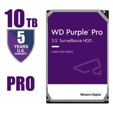 Western Digital Purple Pro 10TB Surveillance Hard Drive 3.5