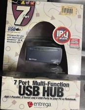 Entrega 7 Port Multi Function USB Serial Parallel Printer Hub picture