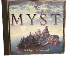 Myst Windows 3.1 95 PC CD ROM Game w User Manual. picture