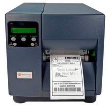 TESTED Datamax DMX-I-4308 Direct Thermal Barcode Label Printer 300dpi LAN Serial picture