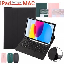 For iPad 7/8/9/10/11th Gen A16 M3 Air 4 5 6 Pro 11 Bluetooth Keyboard Case Cover picture