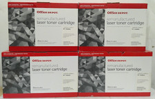 Office Depot Laser Toner Cartridge Set 507A (CE400A, CE401A, CE402A, CE403A) picture