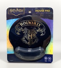 NEW Harry Potter HOGWARTS CREST Computer Mouse Pad w/Gel Cushion Wrist Support picture