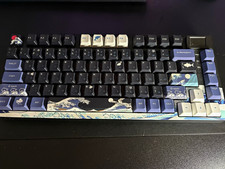 Womier S-K80 Mechanical Wired Keyboard Japanese QWERTY Illuminated Black picture