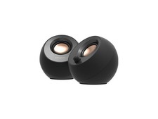 Creative Pebble V3 2.0 Bluetooth Speaker System - 8 W RMS - Black - Desktop - picture