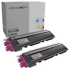2PK TN-210M for Brother TN-210 MAGENTA Laser Toner Cartridge MFC-9120CN MFC-9320 picture