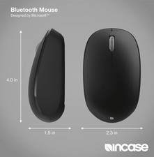 Incase - Bluetooth Mouse Designed by Microsoft - Wireless - Black picture