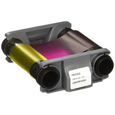 Evolis Badgy YMCKO Color Ribbon 100 Prints for Badgy 100 and 200 Printers picture