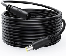 20Ft DC 8mm Extension Cable - 14AWG Copper for Reliable Solar Power Connections picture