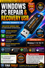 64GB PC Diagnostic USB – Windows Startup Help & Account Recovery Guidance picture