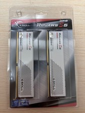 G.SKILL Ripjaws S5 DDR5 32GB (16GBx2) Desktop Memory White Heatspreader picture