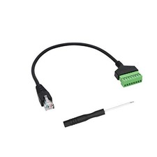 Ethernet RJ45 Male Plug to 8 Pin Screw Terminal Block Connector for Cat7 Cat6... picture