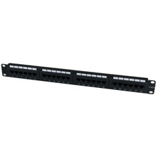 StarTech.com 24 Port 1U Rackmount Cat 6 110 Patch Panel - 24 port Network Patch picture
