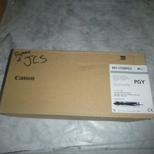 GENUINE CANON PFI-1700PGY Photo Gray Ink 700ml For PRO Series SEALED 2022 picture