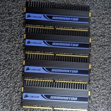 Corsair DOMINATOR 8GB (2x2GB x2) DDR2 Overclocked Memory Kits Used picture