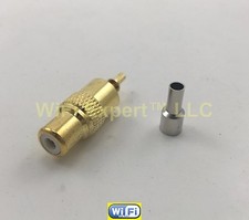 Gold Plated RCA Female Crimp for RG174 RG179 RG316 RG188 Coax Cable RF Connector picture