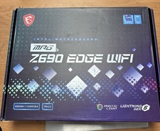 (READ) MSI MPG Z690 EDGE WIFI DDR5 LGA 1700 Intel Z690 SATA 6Gb/s ATX Intel MB picture