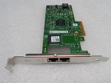 DELL NETWORK INTEL DUAL 1Gb HIGH PROFILE PCIe NIC CARD I350 -T2 V5XVT picture