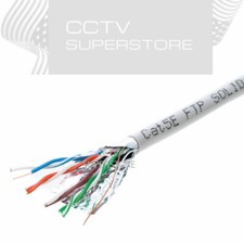 Cat5e Cat5 FTP 1000ft Shielded Solid Bulk Cable Ethernet Lan Network Grey Wire picture