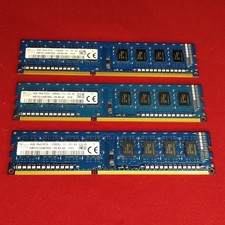 3x Desktop RAM - SK Hynix 4GB DDR3 - 1Rx8 PC3L-12800U - 12GB Total Memory picture