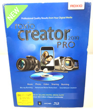 Roxio Creator Pro 2010 Software For Windows With Box & Instructions picture