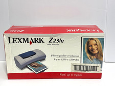 Brand New Lexmark Z23le Color Jetprinter – Factory Sealed in Box – 1200x1200 dpi picture