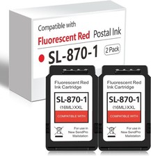 High Capacity SL-870-1 XXL Red Ink Cartridge High Yield Combo Pack 2-Pack 16 ML picture