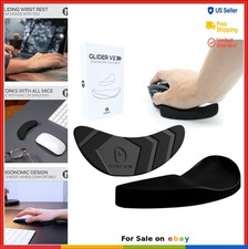Ergonomic Gliding Wrist Rest for Mouse Palm Support Carpal Tunnel Relief Office picture