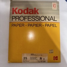 Kodak Professional Paper 25 8x10 In  20.3x25.43  Black&white Paper CAT 1432590 picture
