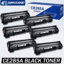 6PK CE285A 85A Toner Cartridge For HP Laserjet Pro P1102W M1132 M1212nf P1102 picture
