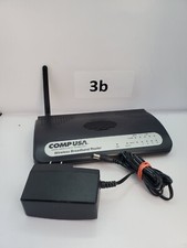 COMP USA 54g Wireless Router Ethernet Cable Power Plug Cord 4 ports picture