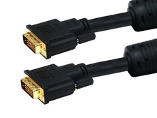 Monoprice 15ft 24AWG CL2 Dual Link DVI-D Cable - Black picture