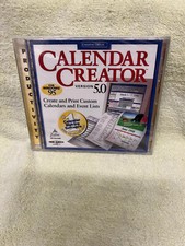 Calendar Creator Version 5.0 (1997 TLC) For Windows 95 picture