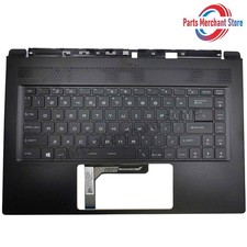 MSI GS65 Stealth GS65VR MS-16Q1 MS-16Q2 Q4 Palmrest Keyboard Backlit Black US picture