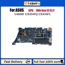 UX434FQ Laptop Motherboard For ASUS U4600F UX434F UX434FL Mainboard Tests OK picture