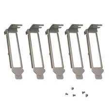 Low Profile Brackets for Intel I340T4 H092P K828C YT674 E1G44ET with Screws X5PC picture