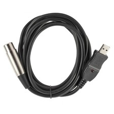 New 3m Pug &play USB Microphone Link Cable For PS2/PS3/WII/XBOX Game devices picture