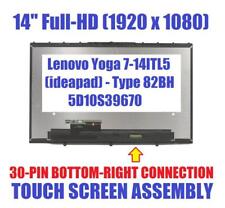 5D10S39740 5D10S39670 Lenovo Yoga 7-14ITL5 82BH IPS LCD Touch Screen FHD picture
