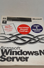 Microsoft Windows NT Server Includes 5 Client Access Licenses & CD key picture