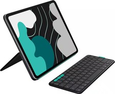 Logitech Flip Folio Bluetooth Keyboard Case iPad Pro Air 13 Graphite picture