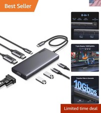 High-Speed USB C Docking Station with Dual HDMI & 100W Power Delivery Capability picture