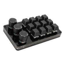 Mini 12 Key Keypad With 3 Knob Custom Programme Hot Swappable Keyboard Cabl EMBS picture