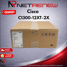 Cisco Refresh C1300-12XT-2X Smart Eligible   Managed Network Switch picture