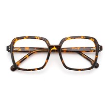 Oversized Blue Light Blocking Glasses for Women and Men, Square Frame Compute... picture