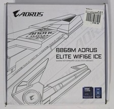 GIGABYTE B860M AORUS ELITE WIFI6E ICE MicroATX Intel LGA 1851 DDR5 *READ* picture